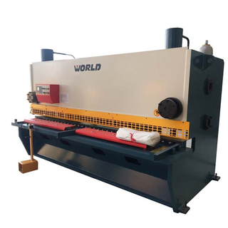 Mesin pemotong guillotine hidrolik untuk pelat baja tebal 8mm