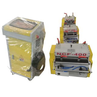 Mesin pemberian makan aluminium dan baja NC untuk jalur stamping tekan